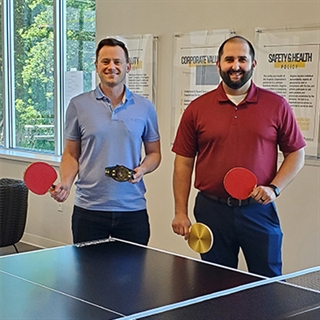winners of ping pong tournament